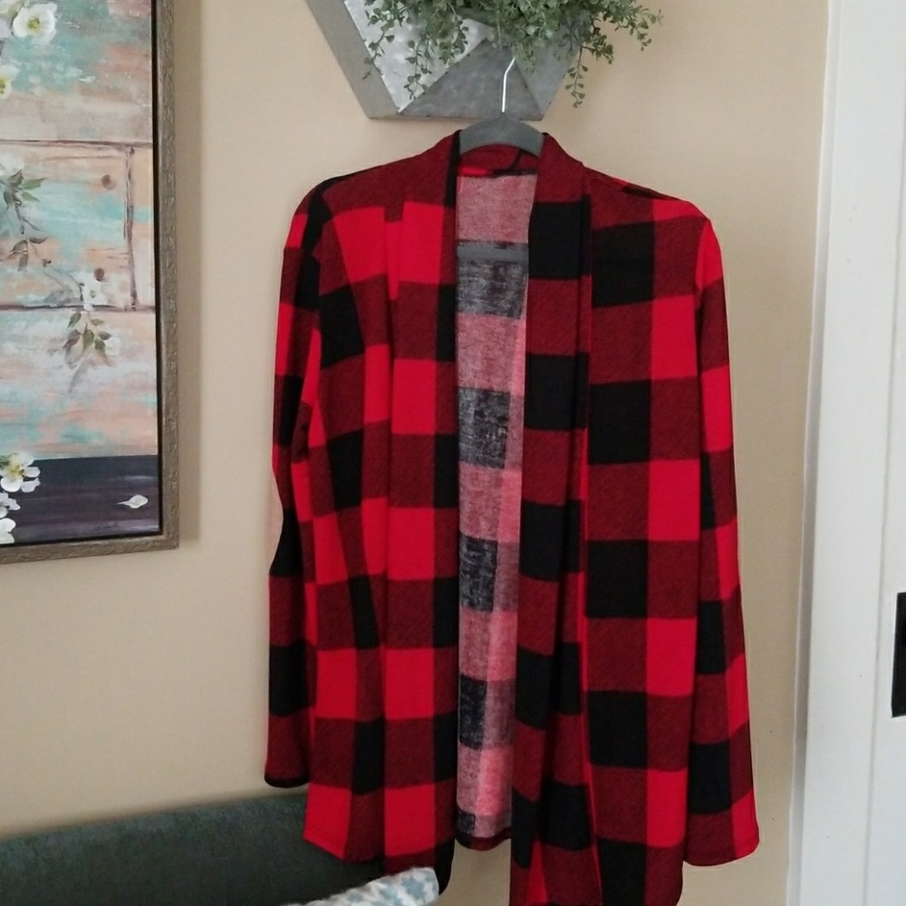 Buffalo Plaid Cardigan
